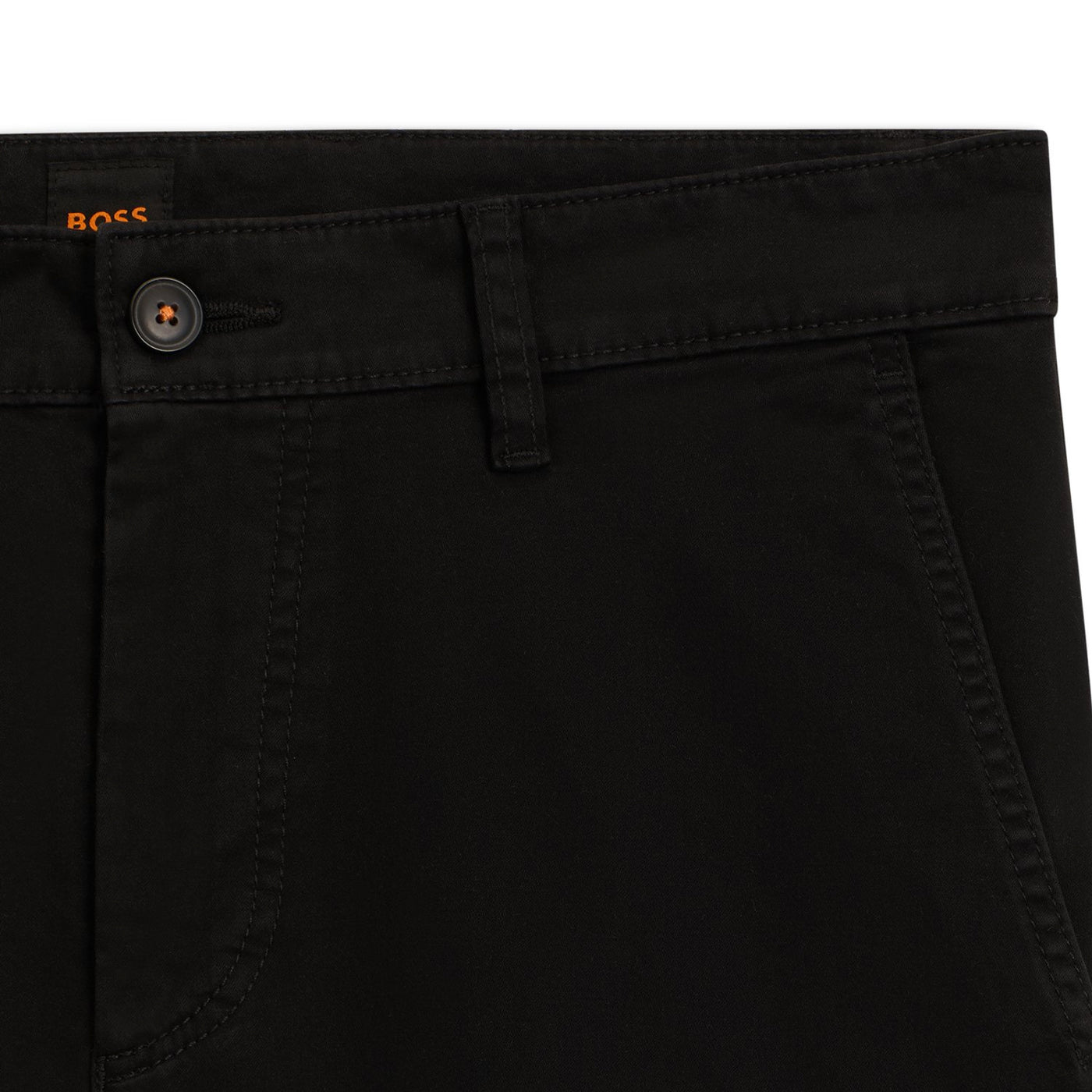 Tapered-Fit Chinos In Stretch-Cotton Satin