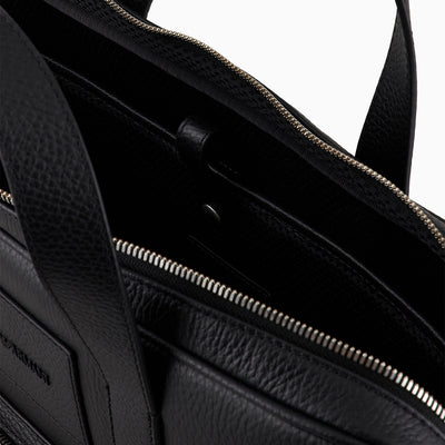 Business Bag In Tumbled Leather