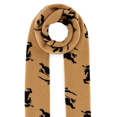 8072080 A1420 CAMEL BURBERRY SCARVE