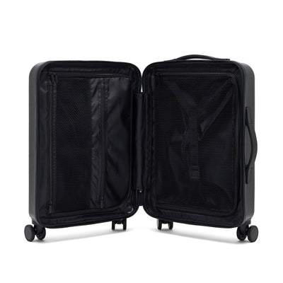 Abs Carry-On Case With Saffiano Detail And Eagle Plate