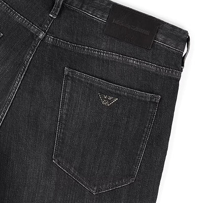 J06 Slim-Fit, Twill-Melange Jeans In 10 Oz Comfort Denim