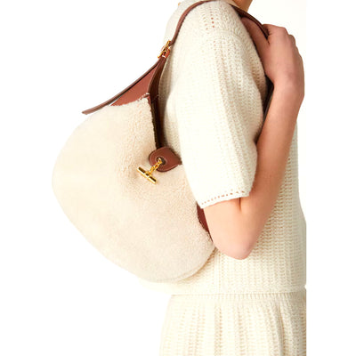 Loro Piana Medium Bobbin Bag  Cashfur