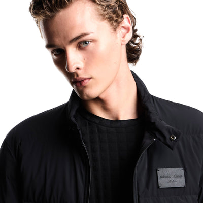 Quilted Spandex Nylon Down Jacket