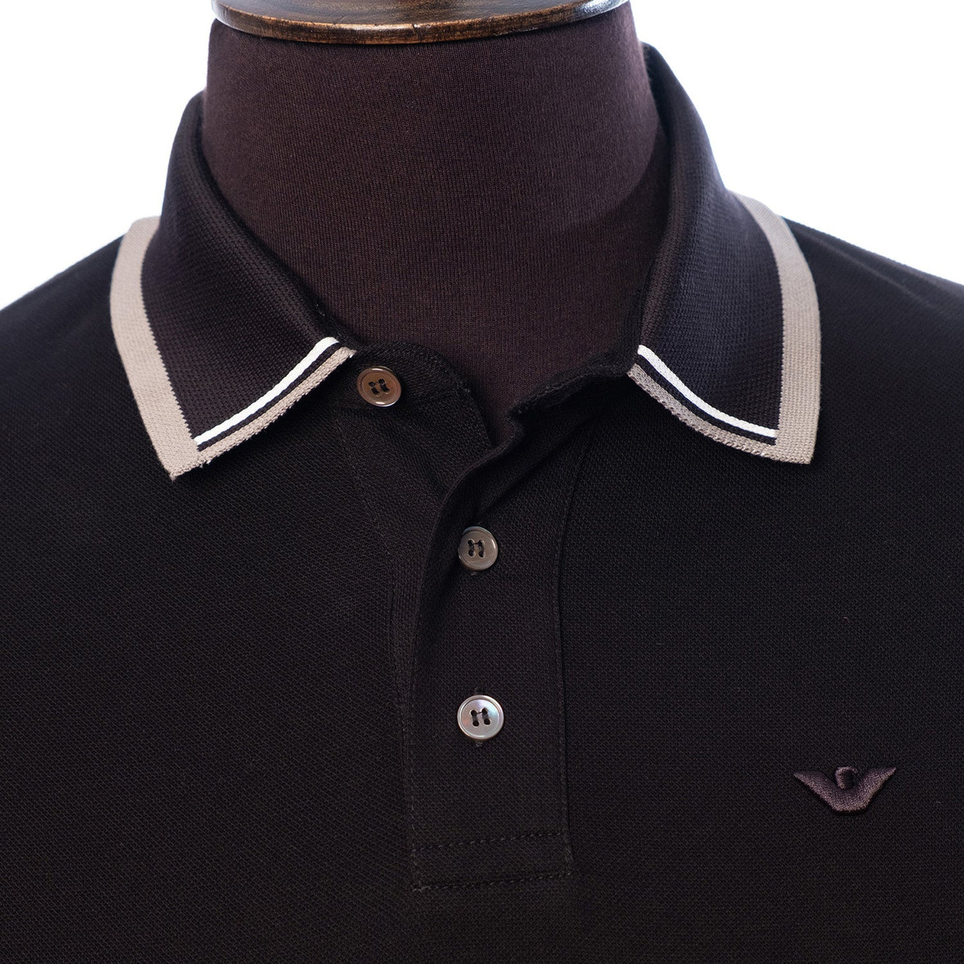 Mercerised Piqu Polo-Blue