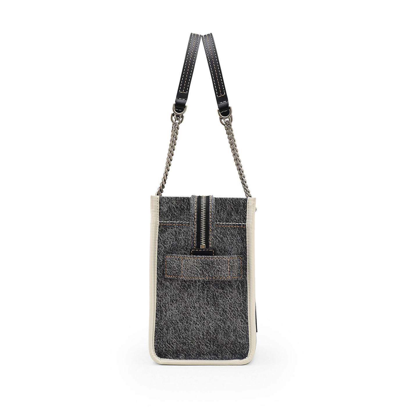 The Denim Chain Small Tote Bag