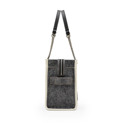 The Denim Chain Small Tote Bag