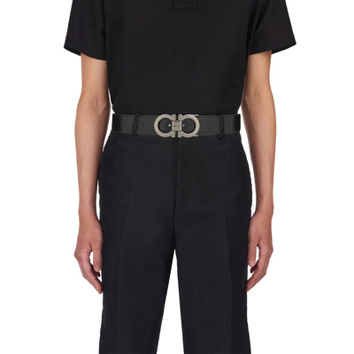 Reversible And Adjustable Gancini Belt