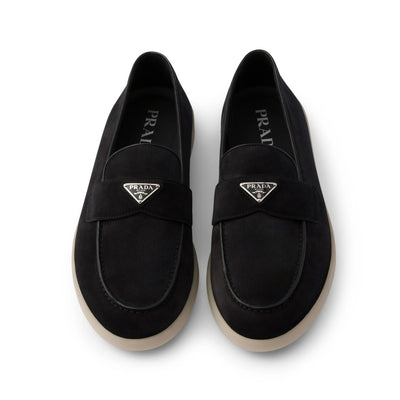 Prada Suede Loafers