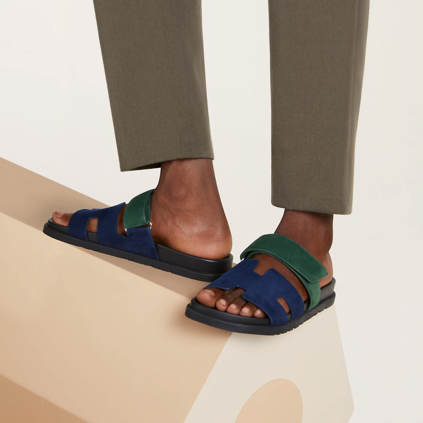 Chypre Men Sandal Suede