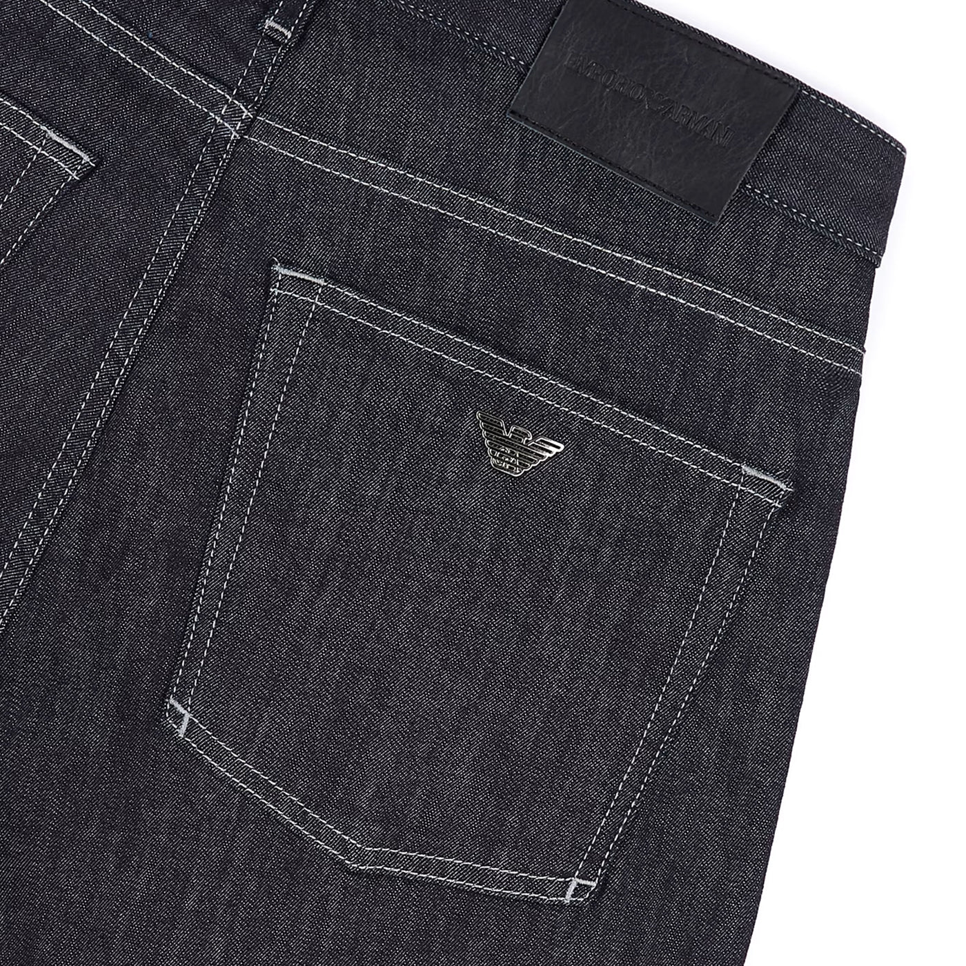 J45 Regular-Fit, Worn-Wash 8 Oz Denim Jeans