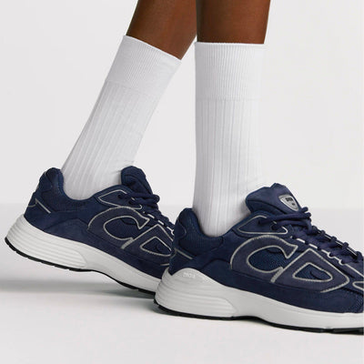 Dior B30 Navy Blue Suede