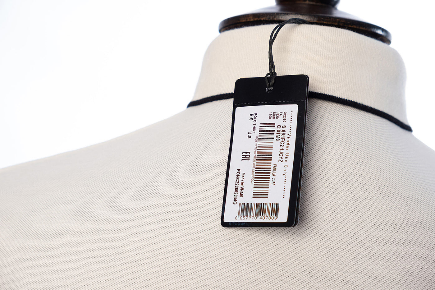 Piqué Polo Shirt With Piped Cuff