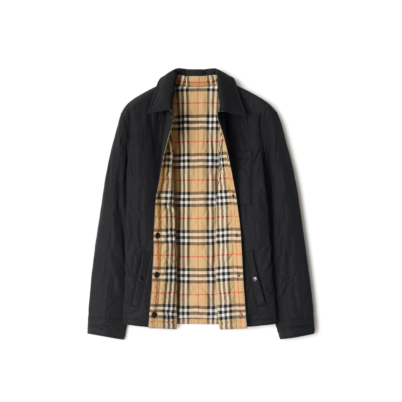 Burberry Reversible Quilted Nylon Overshirt