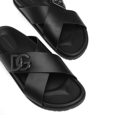 Dg Calfskin Sandal