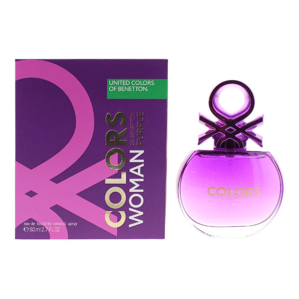 BENETTON COLORS PURPLE WOMEN EDT 80ML
