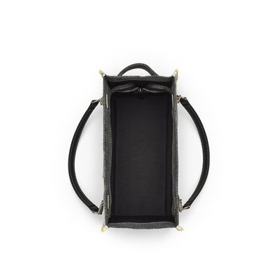 The Denim Chain Small Tote Bag