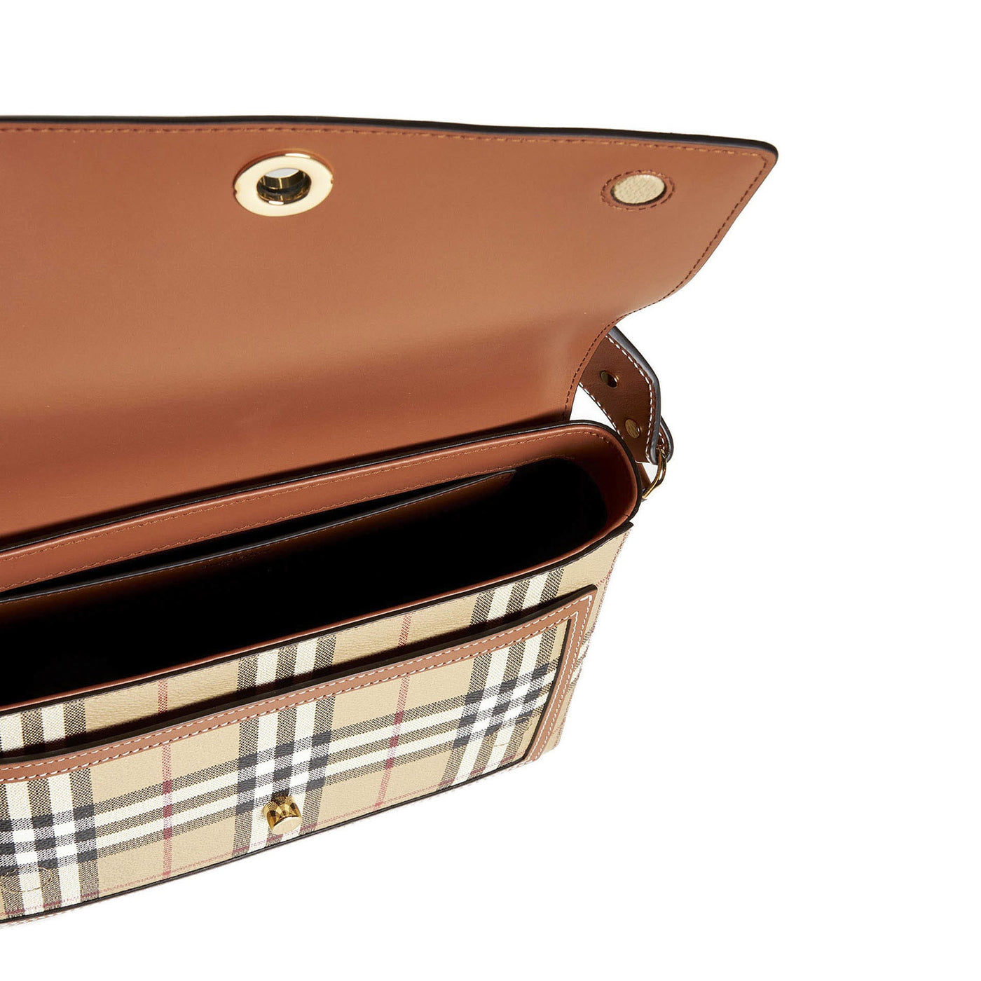 Burberry Embroidered Fabric Note Crossbody Bag