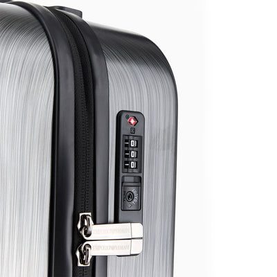 Abs Carry-On Bag With Oversized, Embossed Eagle