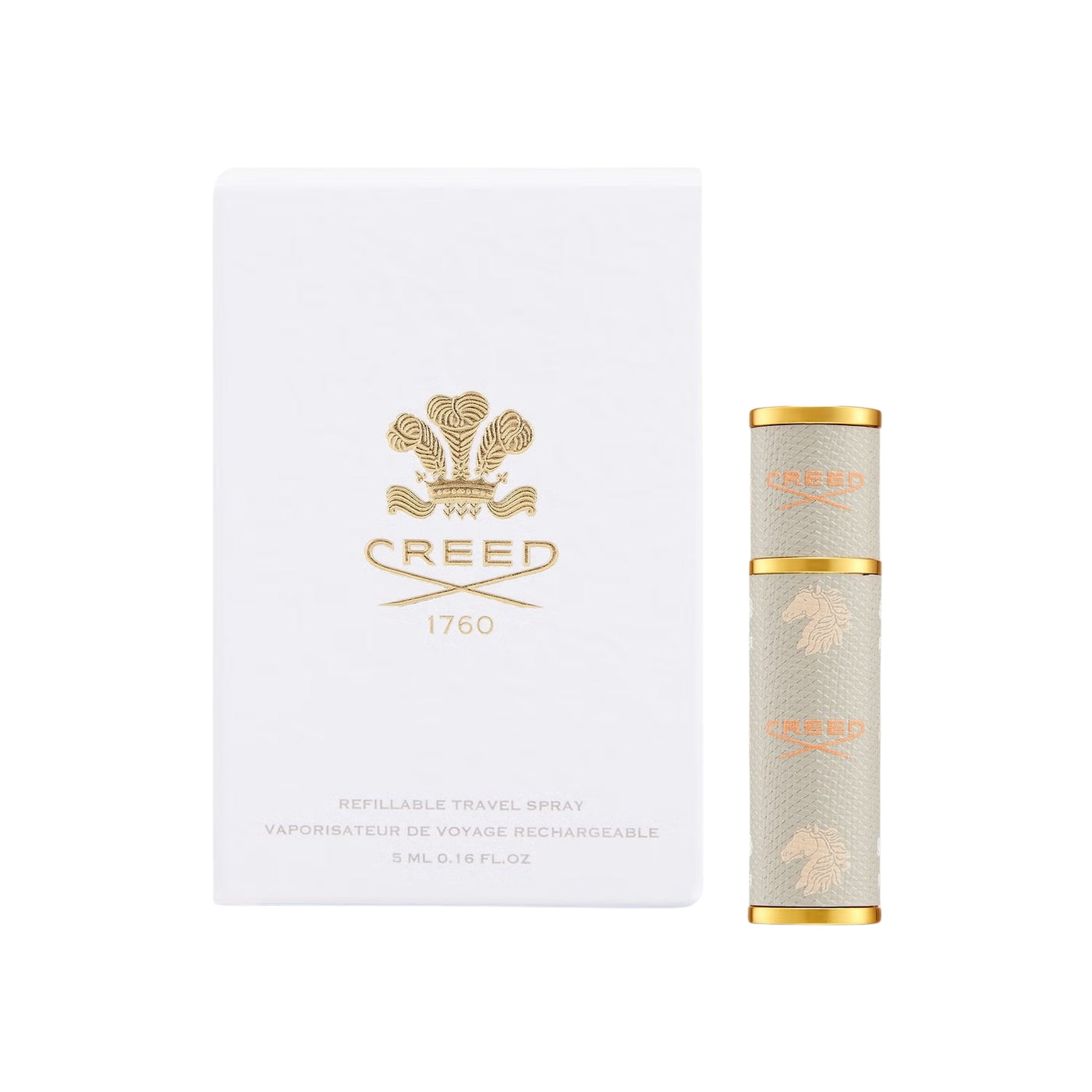 CREED BEIGE REFILLABLE TRAVEL PERFUME ATOMIZER 5ML