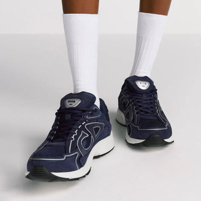 Dior B30 Navy Blue Suede