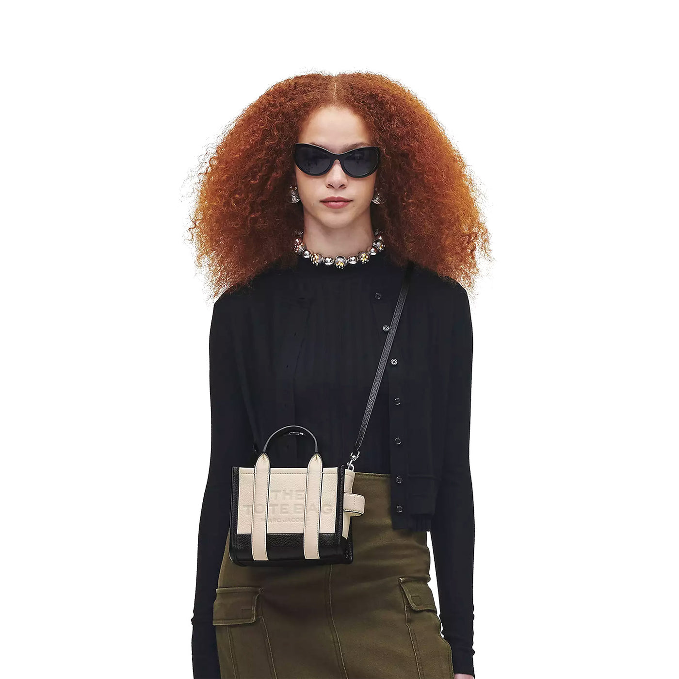 Marc Jacob The Colorblock Crossbody Tote Bag