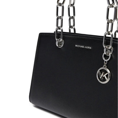 Medium Cynthia Logo Lettering Tote Bag