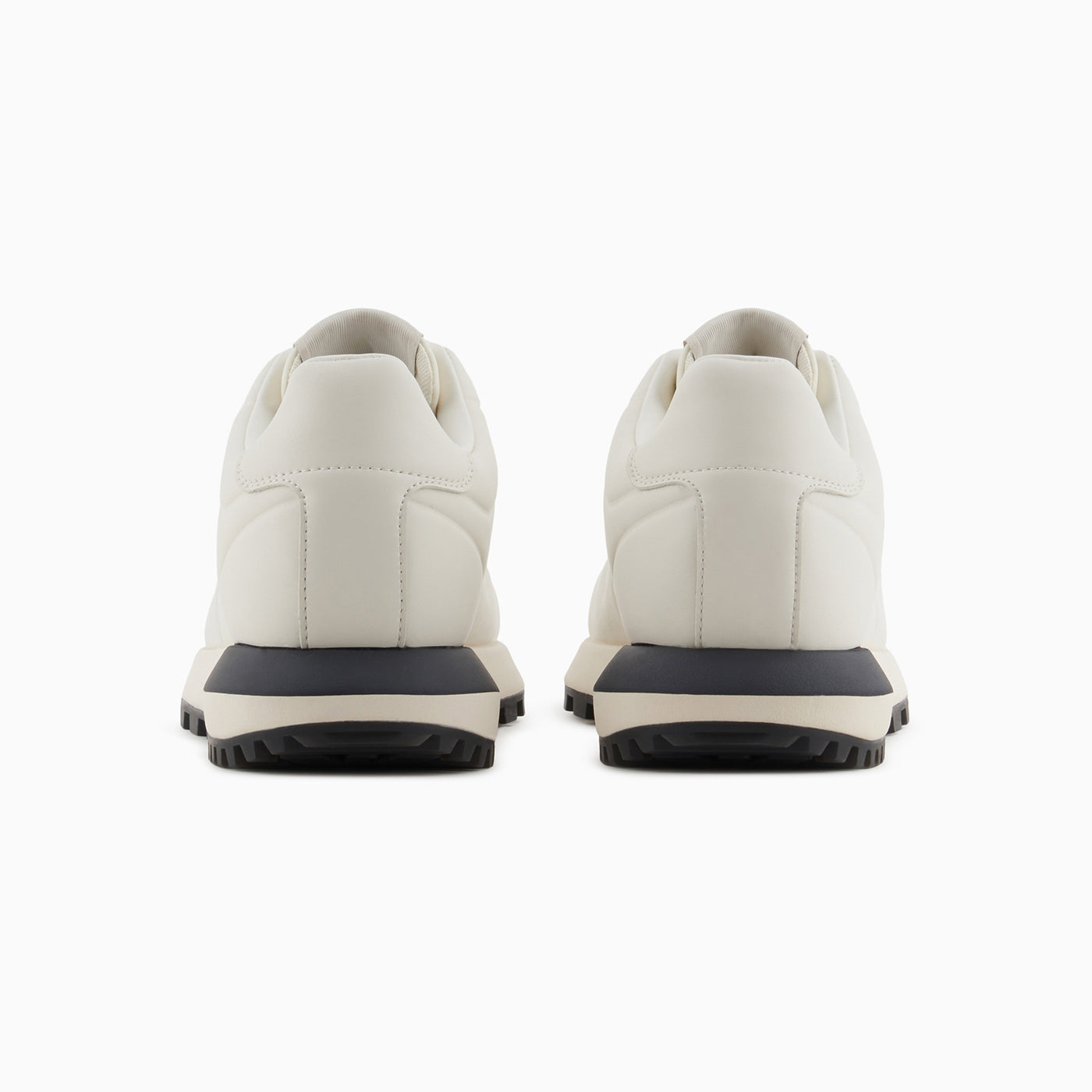 Leather Sneakers With Thermoformed Details