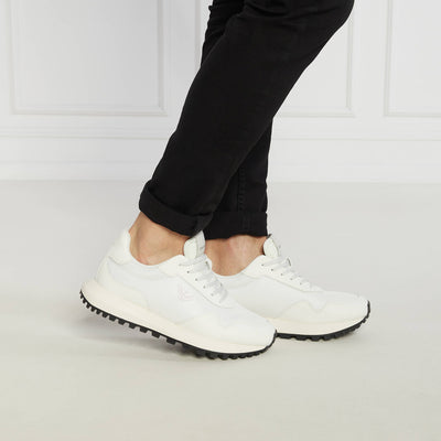 Asv Recycled Nylon Sneakers With Regenerated Saffiano Details