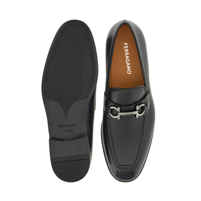 Ferragamo Foster Moccasin With Gancini Ornament