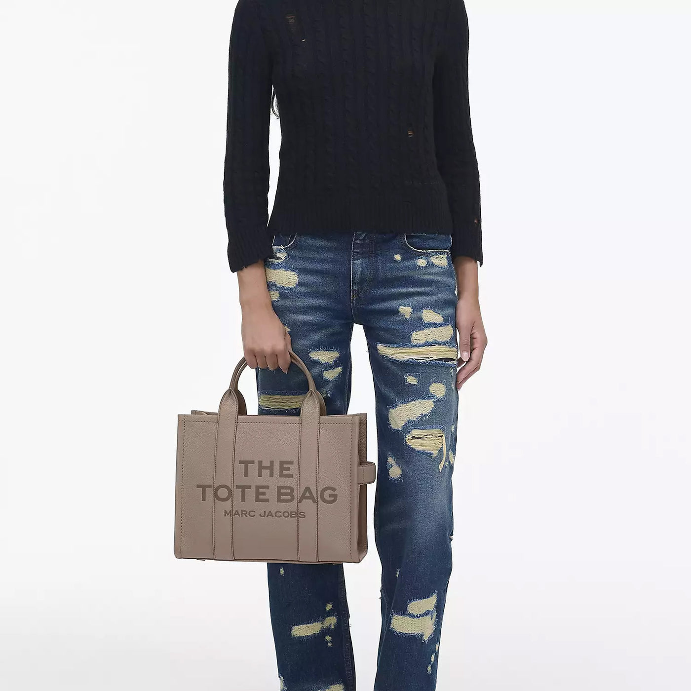 Marc Jacob The Leather Medium Tote Bag