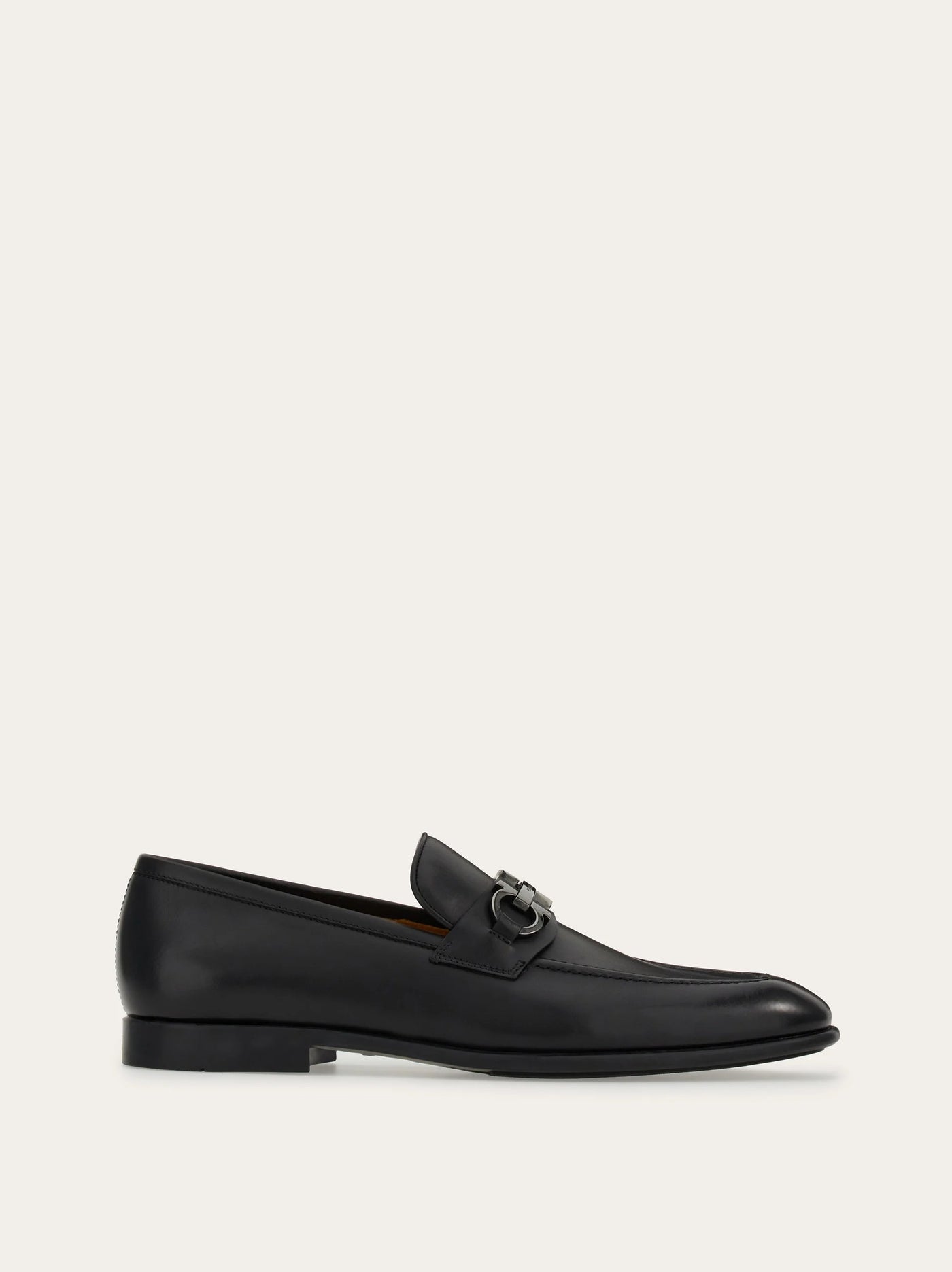 BLACK FERRAGAMO MEN SHOES