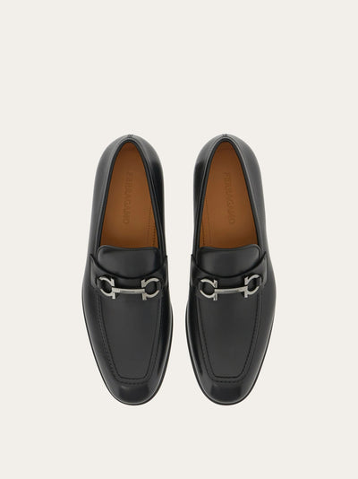 BLACK FERRAGAMO MEN SHOES