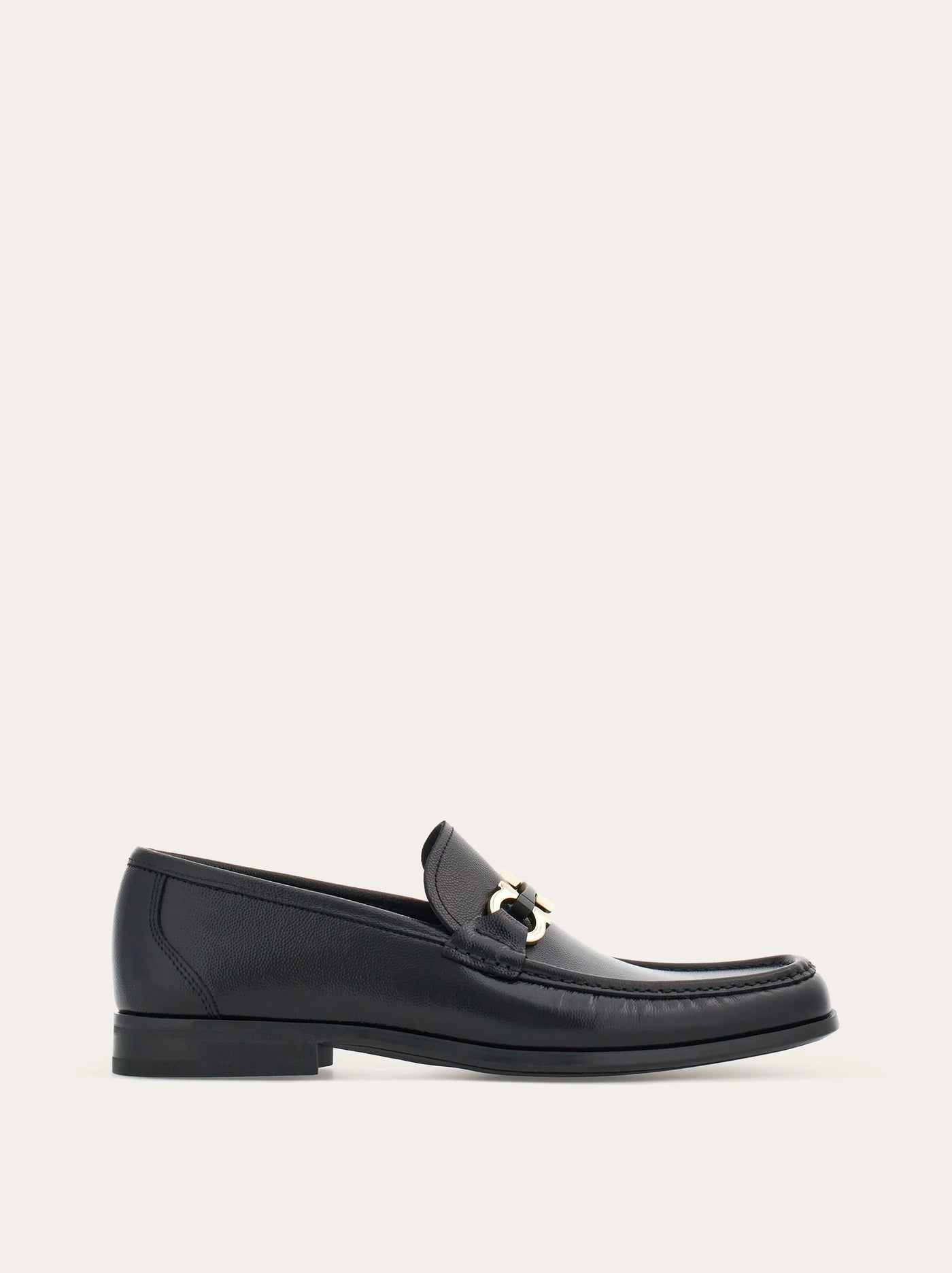 BLACK FERRAGAMO MEN SHOES