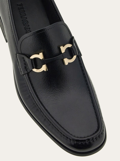 BLACK FERRAGAMO MEN SHOES