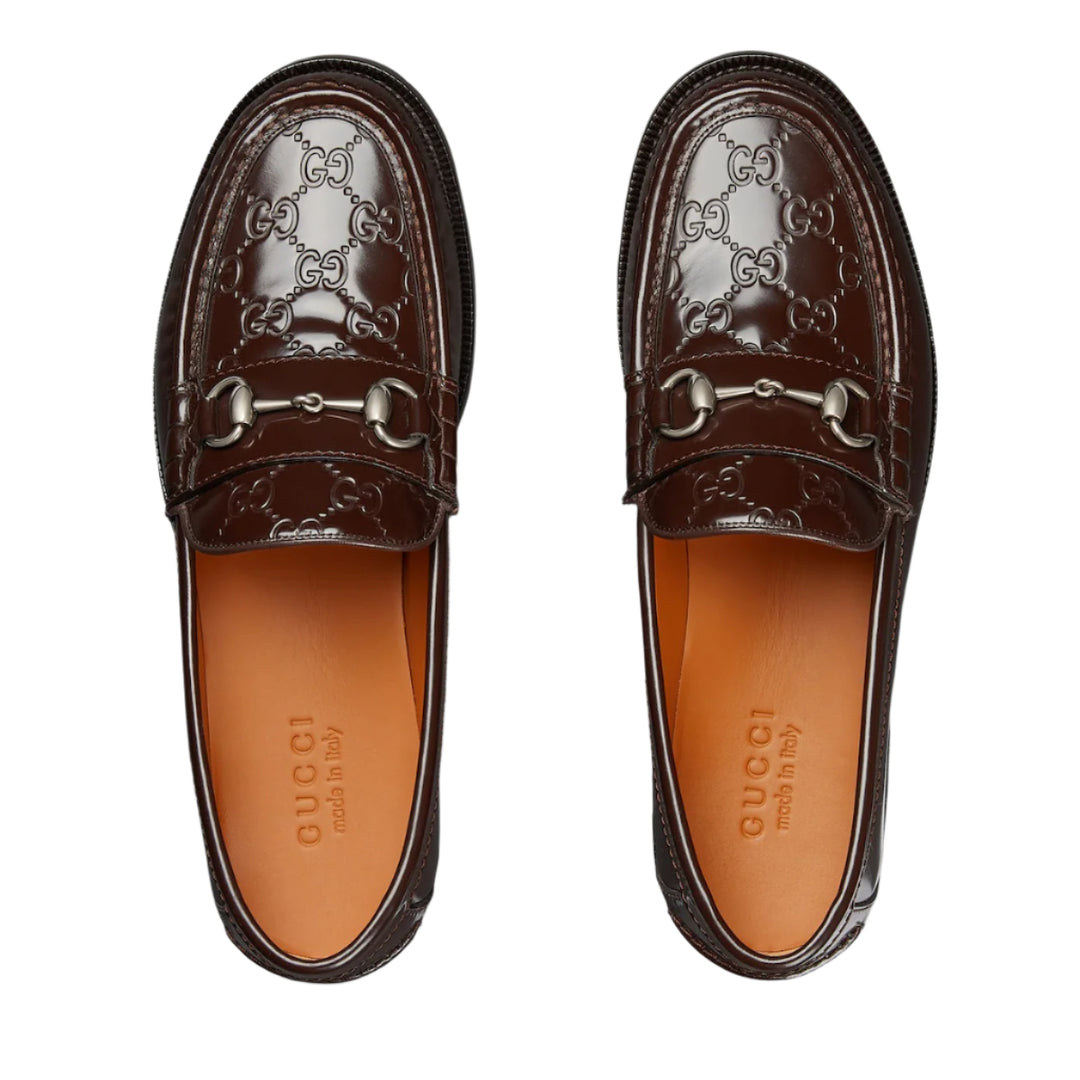 786426 AADIU 2106 BROWN GUCCI MAN SHOES