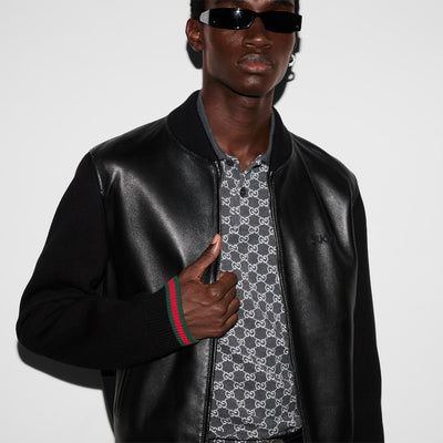 793181 XNA29 1060 Black GUCCI MEN JACKET