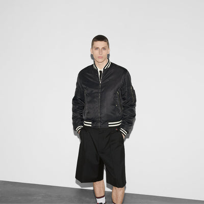 794816 ZAREC 1043 BLACK GUCCI MEN JACKET