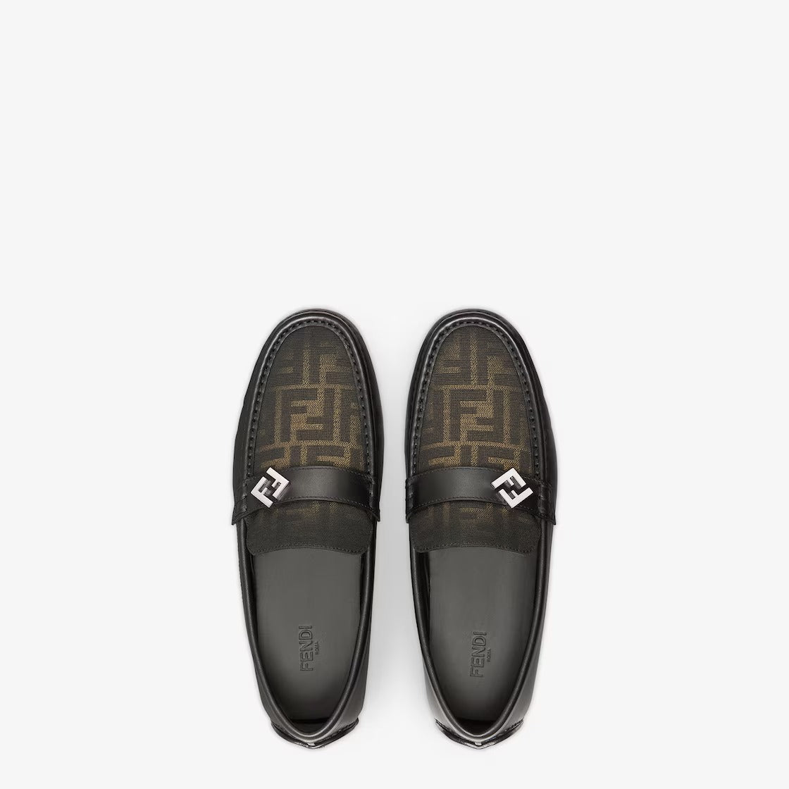 BLACK FERRAGAMO MEN SHOES