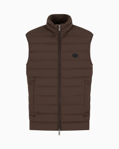 8N1BQ1 1NLRZ 05A6-VERDE MILITARE ARMANI GILET