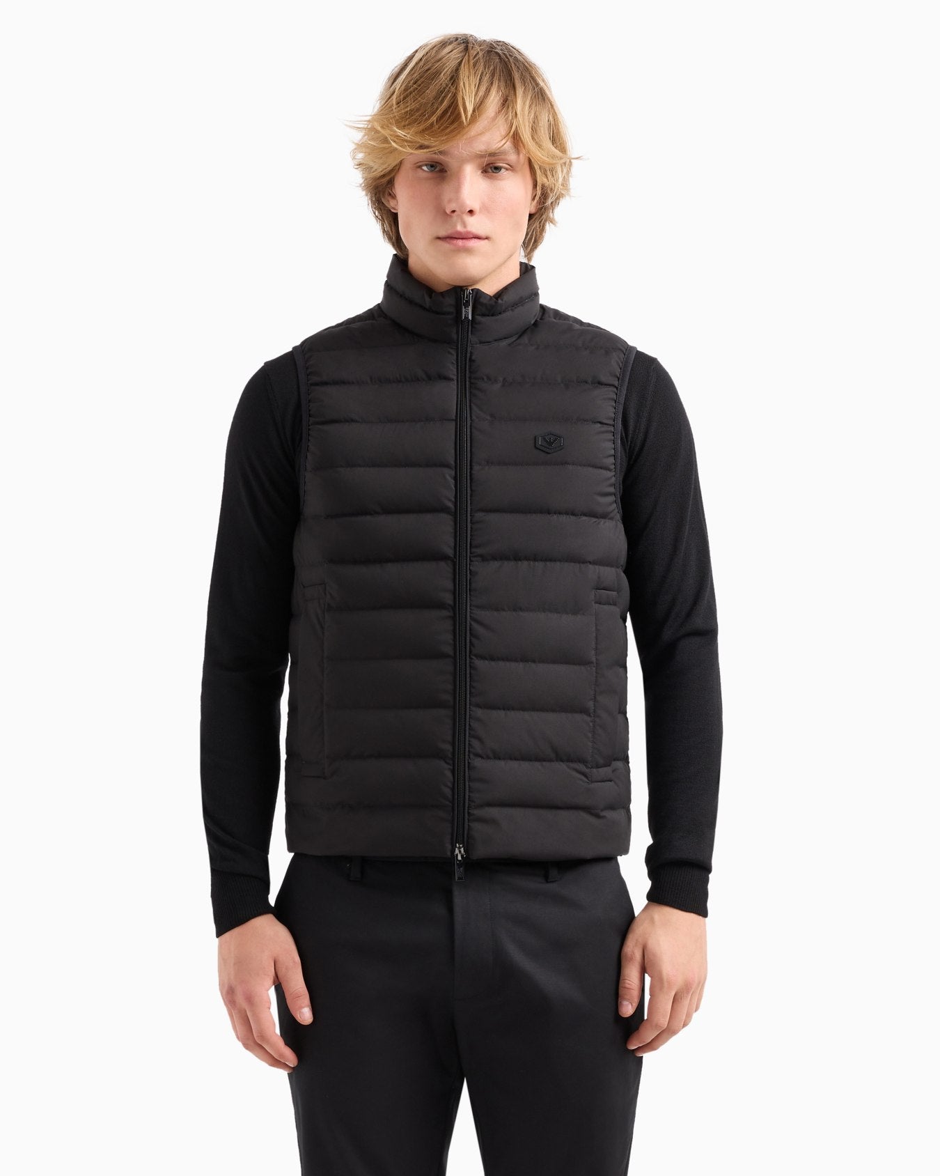 8N1BQ1 1NLRZ 0999-Nero ARMANI GILET