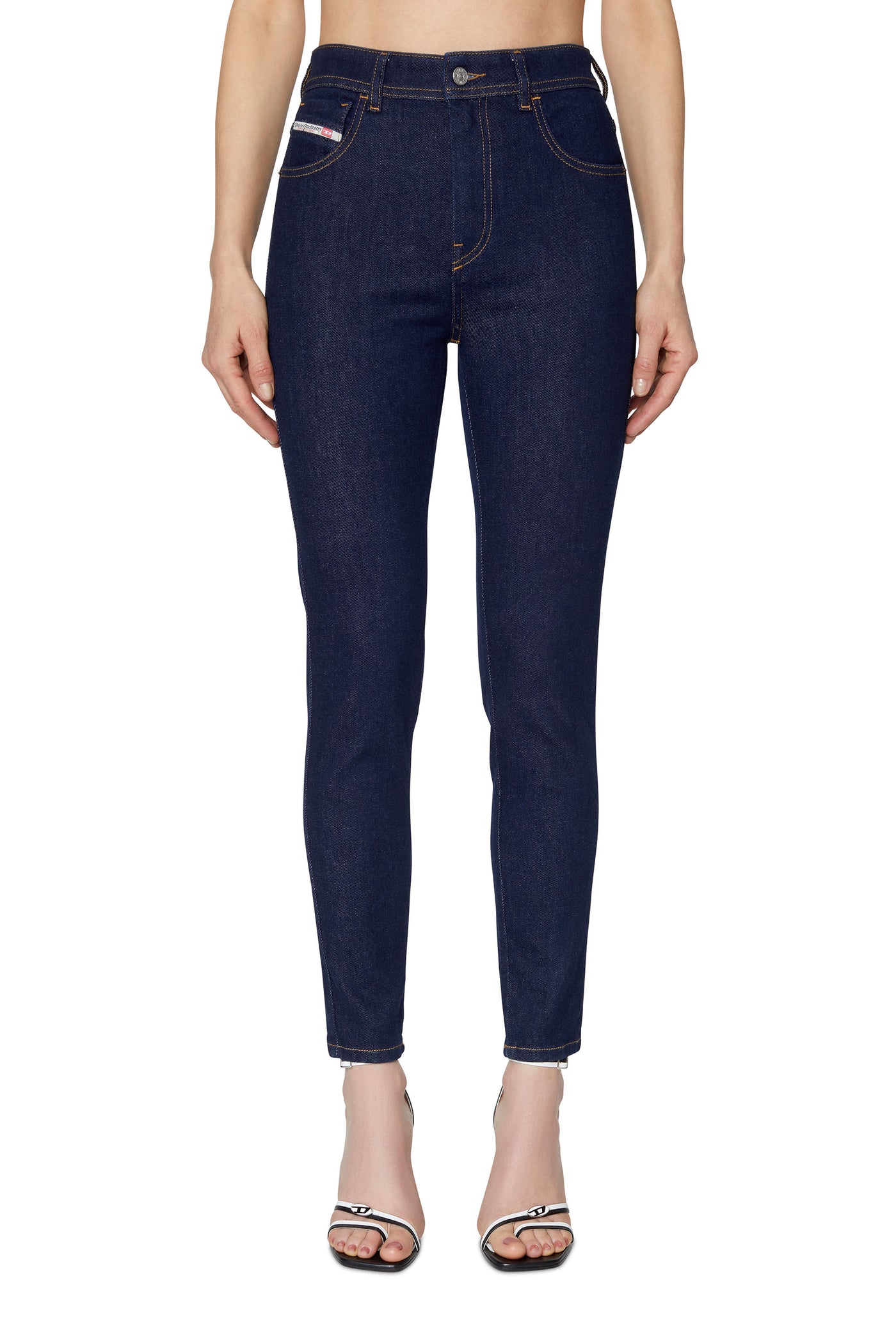 A03598-Z9C18-01 LADIES 1984 SLANDY-HIGH L.30 PANTALONI BLUE DIESEL JEANS