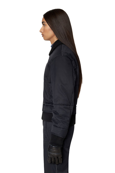 A06337-0NDAU-9XX LADIES G-VITE BLACK DIESEL JACKETS