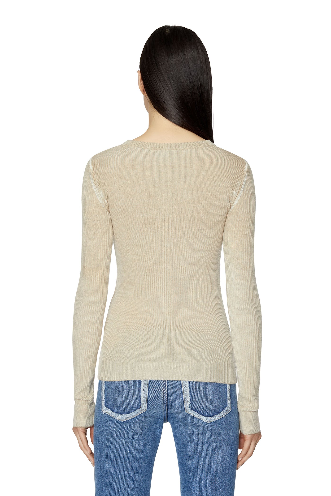 A06719-0CGBU-7DV LADIES M-ARITA MAGLIA BEIGE DIESEL SWEATER