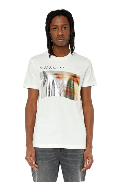 A08629-0DMAA-141 MEN T-DIEGOR-G2 WHITE DIESEL T-SHIRTS