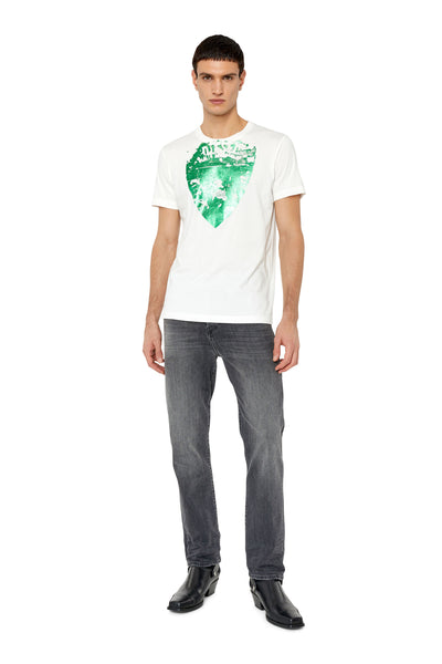 A09015-0PITA-141 MEN T-DIEGOR-G11 MAGLIETTA WHITE DIESEL T-SHIRTS