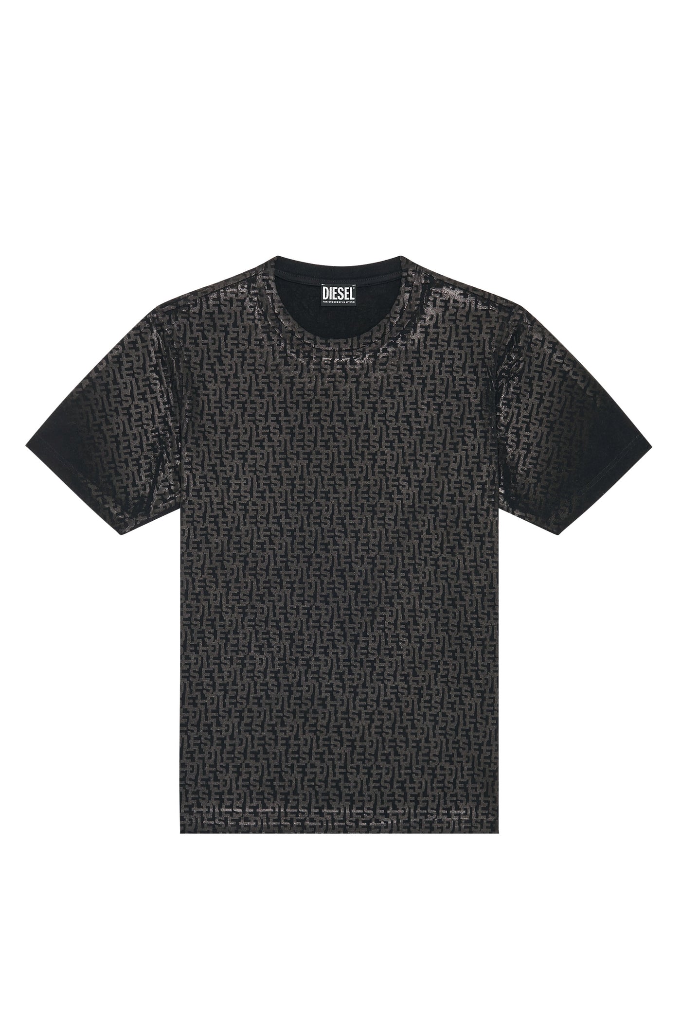 A09660-0PATI-9XX MEN T-JUST-MONO MAGLIETTA BLACK DIESEL T-SHIRTS