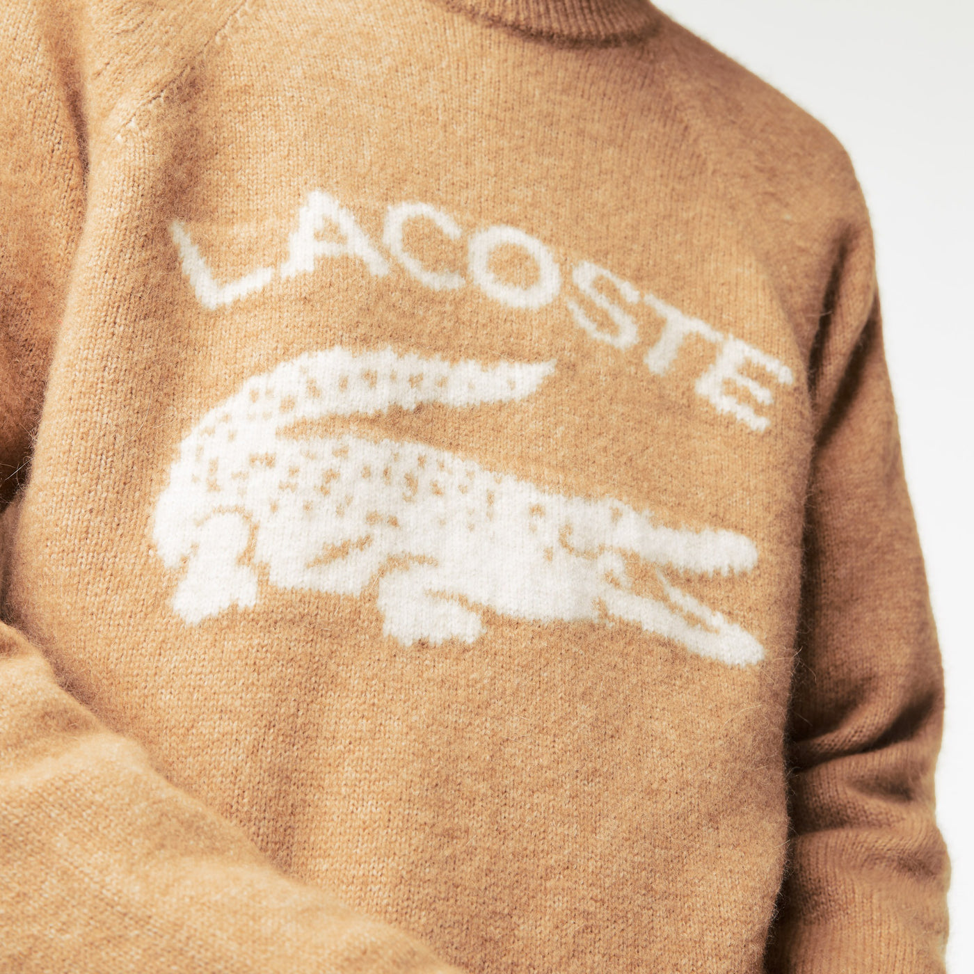 AH0447 AMN FP9 LACOSTE SWEATER MEN BROWN