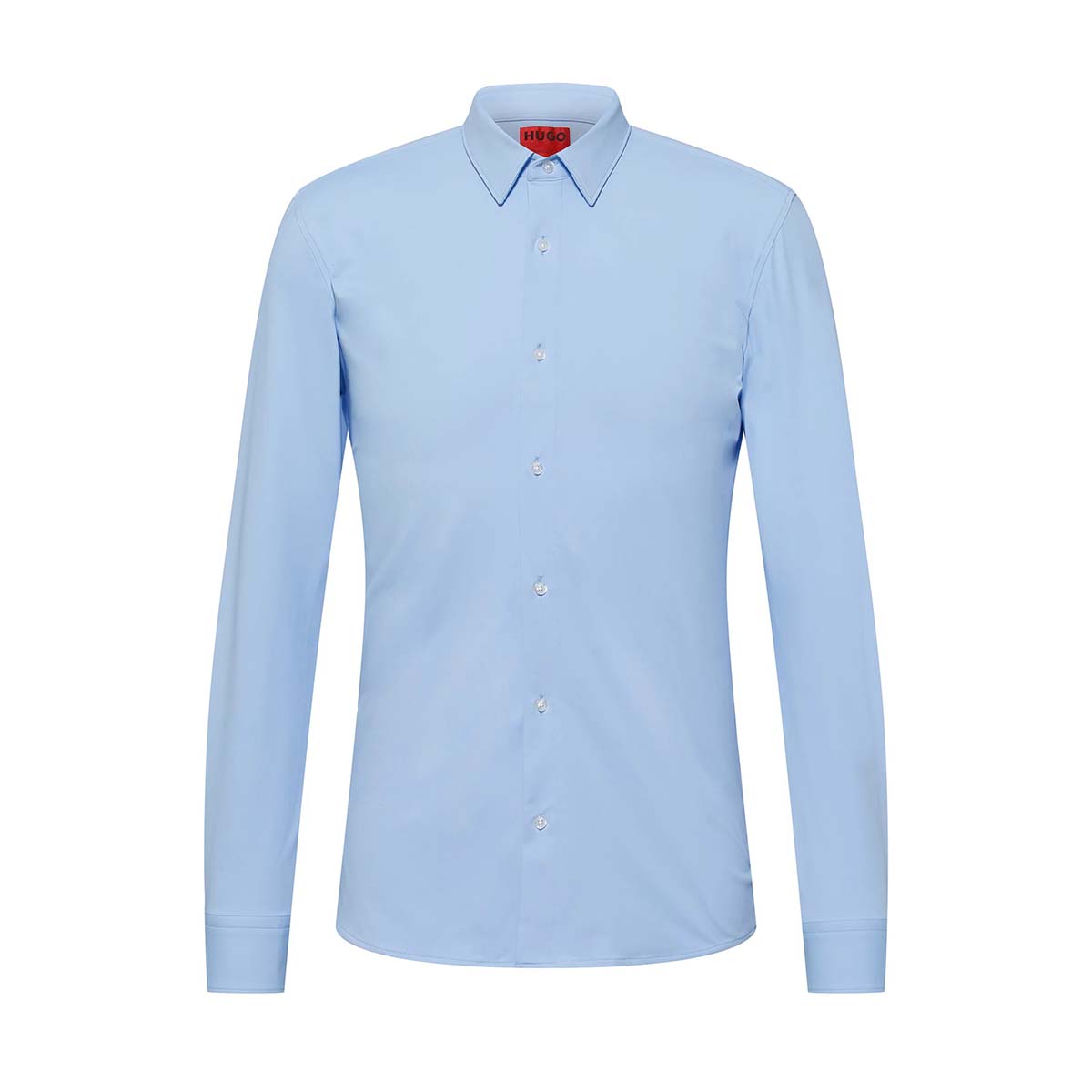 50473374-430 BRIGHT BLUE BOSS MEN SHIRT