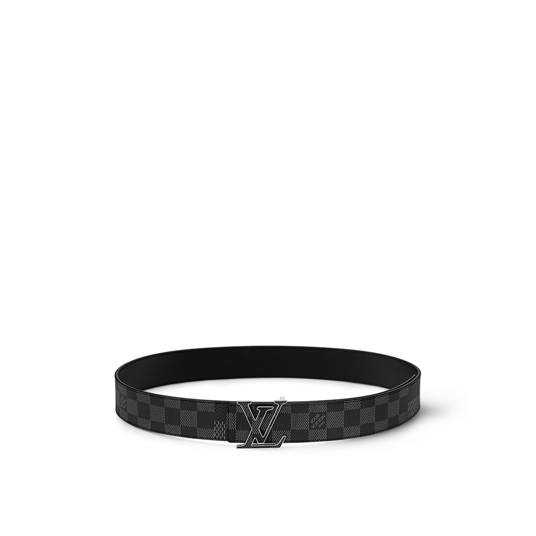 M0340U LV INITIALS 40 MM REVERSIBLE MEN BELT