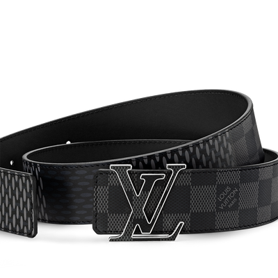 M0340U LV INITIALS 40 MM REVERSIBLE MEN BELT